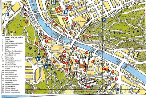 map of Salzburg - Austria | Salzburg, Salzburg austria, Fall travel