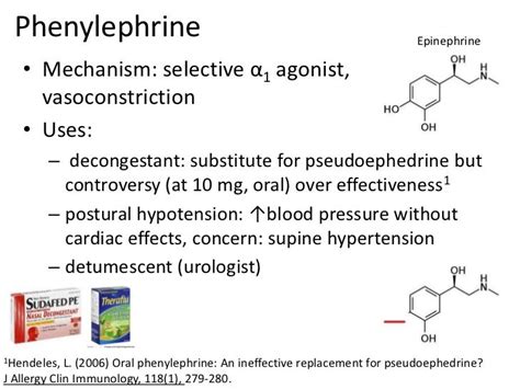 Adrenergic agonists & antagonists