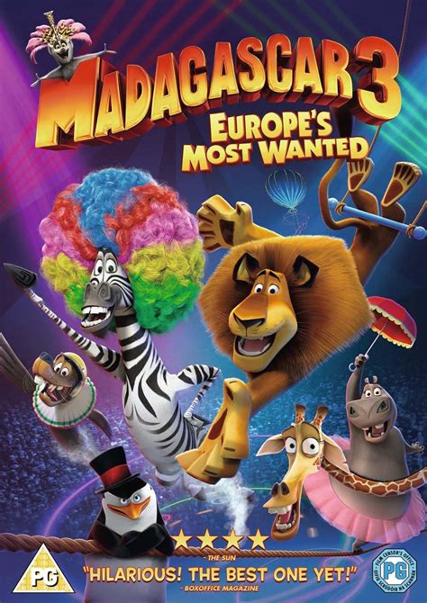 Madagascar 3: Europe's Most Wanted [DVD]: Amazon.co.uk: Ben Stiller, Chris Rock, David Schwimmer ...