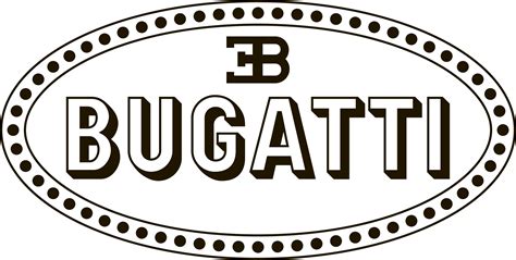 Bugatti logo PNG transparent image download, size: 3789x1917px