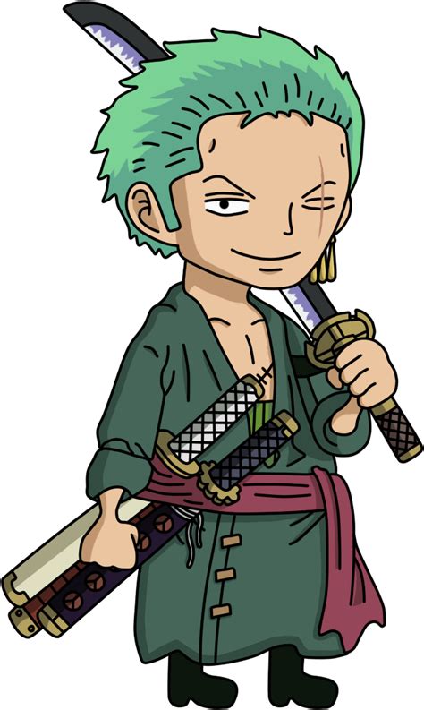 Chibi Zoro by SergiART on DeviantArt