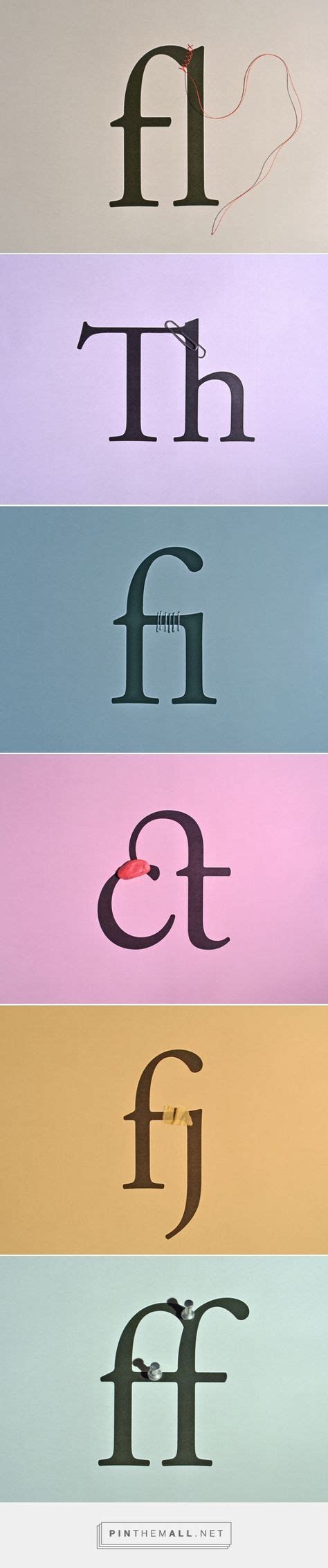 how to make a ligature « plenty of colour - created via https://pinthemall.net | Typography ...