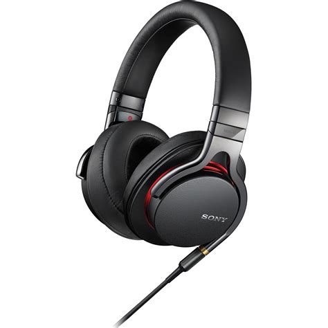 Sony MDR-1A Premium Hi-Res Stereo Headphones (Black) MDR1A/B B&H