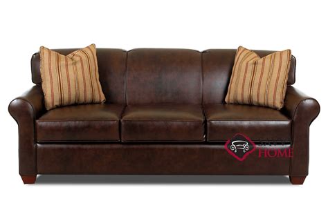 Calgary Leather Sleeper Sofas Queen by Savvy is Fully Customizable by ...