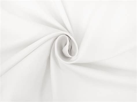 Sea Island Cotton Broadcloth in White | B&J Fabrics