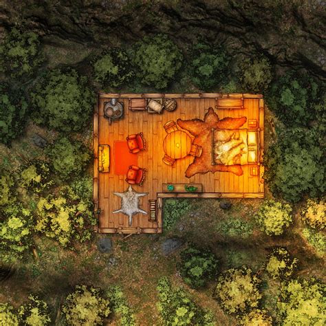 Cabin in the Woods Map, de CZRPG - Wargaming Hub