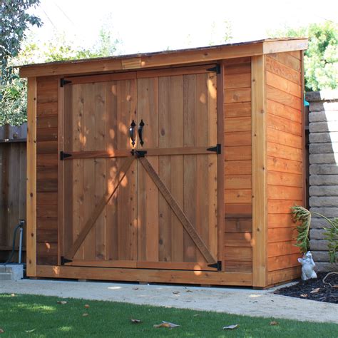 Outdoor Living Today SpaceSaver 8.5 Ft. W x 4.5 Ft. D Wood Lean-To Shed & Reviews | Wayfair