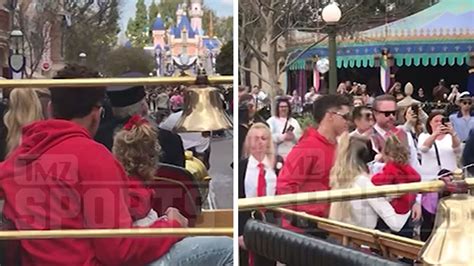 Patrick And Brittany Mahomes Hit Up Disneyland With Kids After Super Bowl