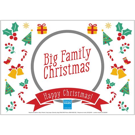 Big Family Christmas digital gift – Mary's Meals