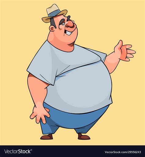 Fat Man Cartoon Images