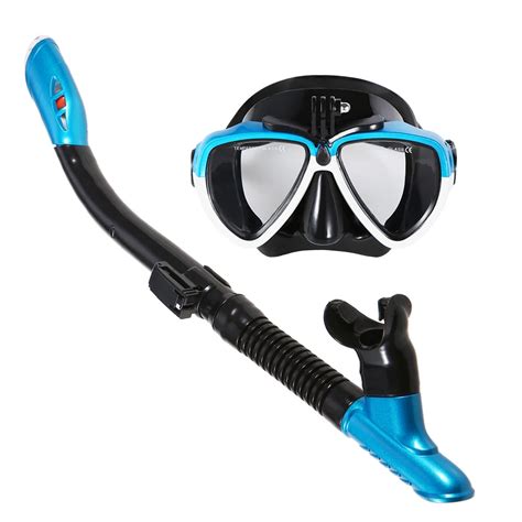 Lixada Snorkeling Goggles Snorkeling Mask Snorkel Tube Set Anti fog Swimming Diving Goggles with ...