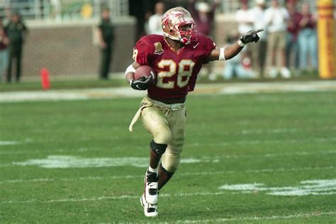 FSU All-Time Countdown - No. 5 - Warrick Dunn | Seminoles Chant | Fsu football, Football ...