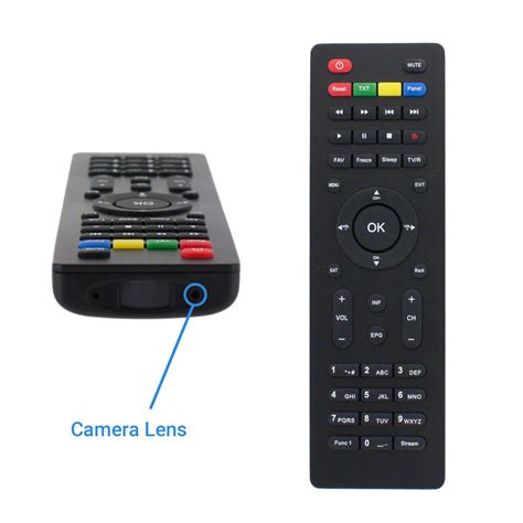 1080P HD Motion Activated TV Remote Control Hidden Camera with Long Life Battery - SpygearGadgets