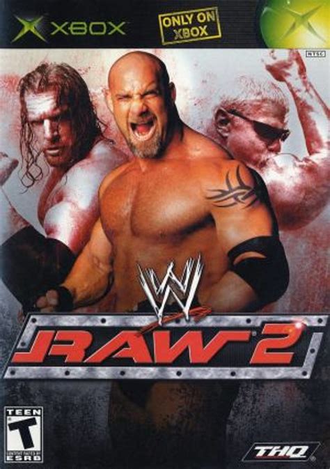 WWE RAW 2 Xbox Wrestling Game Xbox WWF For Sale | DKOldies