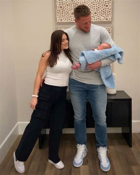 JJ Watt Shares Photo With 1-Month-Old Son Koa and Wife Kealia: ‘More to ...