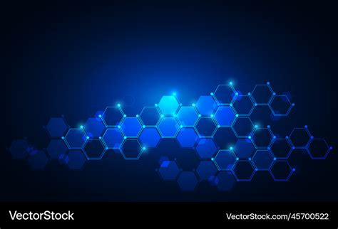 Abstract blue technology connect concept Vector Image