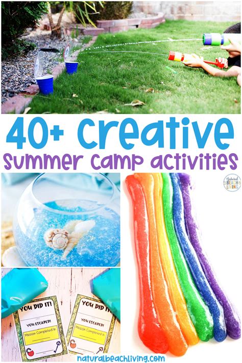 40+ Creative Summer Camp Activities for Kids - Natural Beach Living