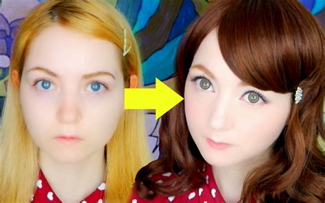 How To Look Half Japanese #makeup #diy #anime #manga Japanese Eyes ...