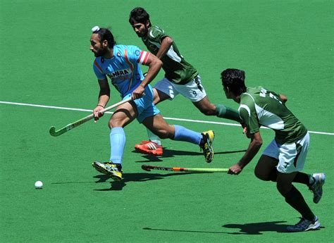 An India, Pakistan hockey match is in progress | sport | Pinterest ...