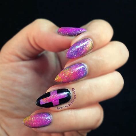 Galaxy Stiletto Nails Pictures, Photos, and Images for Facebook, Tumblr, Pinterest, and Twitter