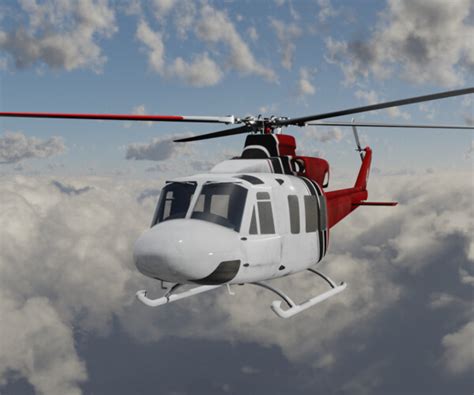 ArtStation - HELICOPTER GAME READY 3D MODEL | Game Assets