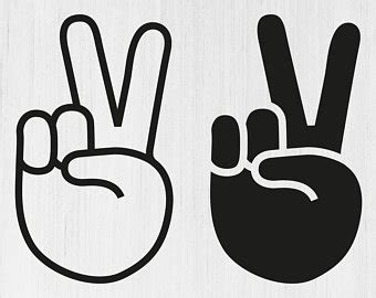 Peace clipart hand gesture, Peace hand gesture Transparent FREE for ...