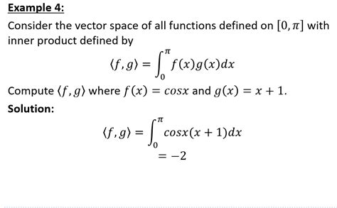 Does anyone know how this inner product space question has been solved ...