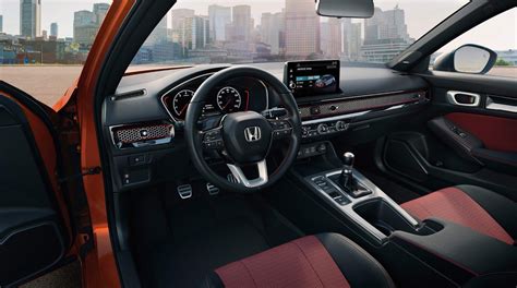 2022 Honda Civic Type-R interior previewed with Si - Automotive Daily