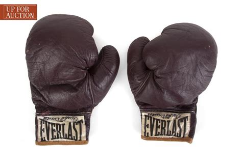 Up For Auction: A Pair Of Muhammad Ali's Boxing Gloves