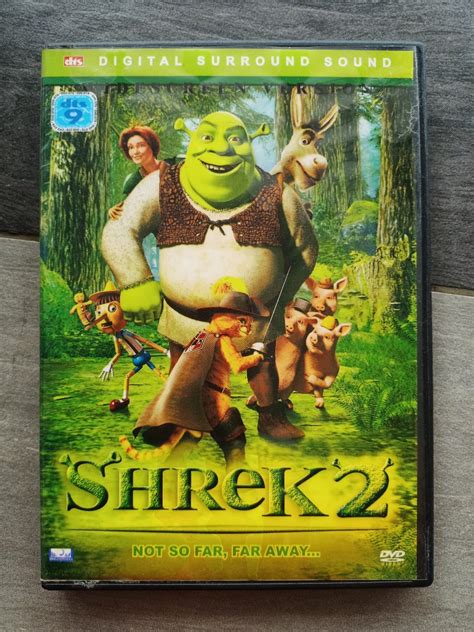 DVD Shrek 2, Hobbies & Toys, Music & Media, CDs & DVDs on Carousell