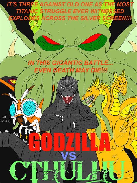 Godzilla VS Cthulhu by FrankHasenmueller on DeviantArt