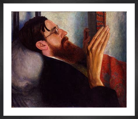 Lytton Strachey, 1916 Art Print by Dora Carrington | King & McGaw