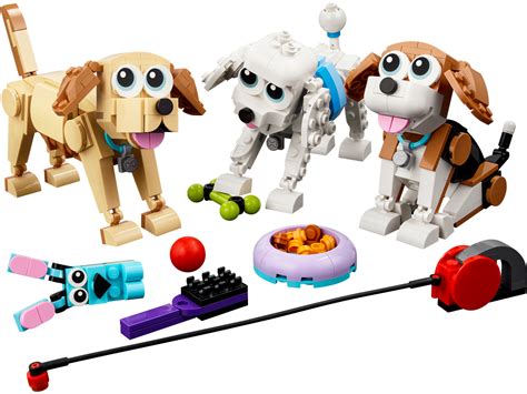 Adorable Dogs 31137 | Creator 3-in-1 | Buy online at the Official LEGO ...