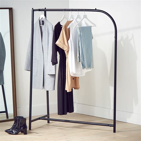 BOFENG Metal Garment Rack Industrial Free-Standing Clothes Rack With ...