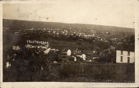 View over the Town Frostburg, MD