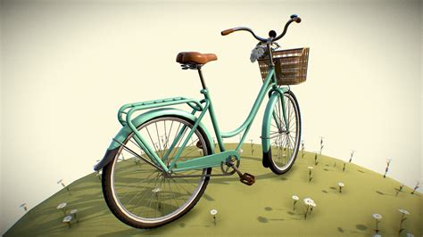 Retro bike - Download Free 3D model by annzep [d9c4d3b] - Sketchfab