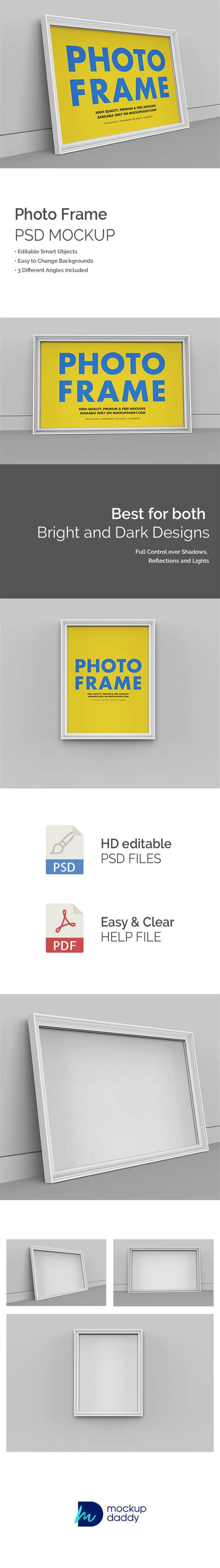 Rectangle Frame Mockup Free Download - Mockup Daddy