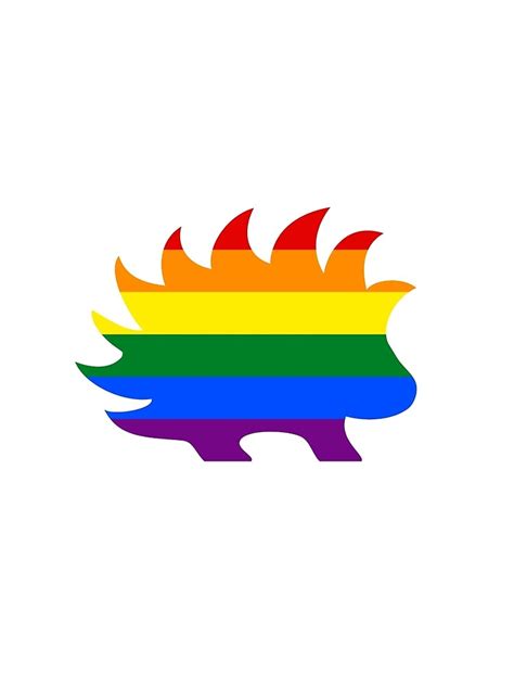 "Libertarian Party Porcupine - Rainbow" T-shirt by wtafro | Redbubble