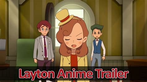 Professor Layton Anime Series : Looks Like Layton S Mystery Detective Agency Anime Will Be ...