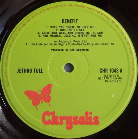 Jethro Tull - Benefit (LP, Album, RE, Gre) - Djingel Djangel