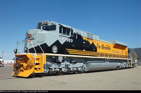 UP 1989, EMD SD70ACe, DRGW Heritage unit, NEW at the UPRR's unveiling ceremony