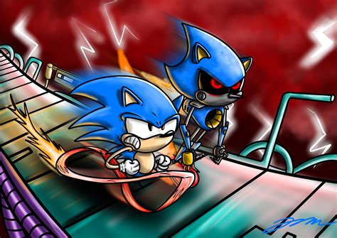 Sonic Vs Metal Sonic