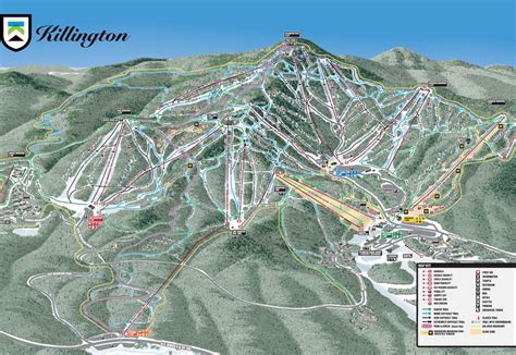 Killington Resort Ski Map | Resort Info & Videos | PistePro