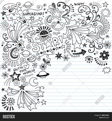 Hand-Drawn Superstar Vector & Photo (Free Trial) | Bigstock