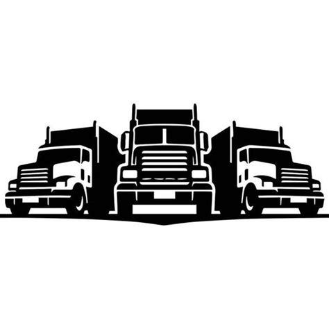 Trucking Logo 6 Truck Driver Trucker Big Rigg 18 Wheeler Semi