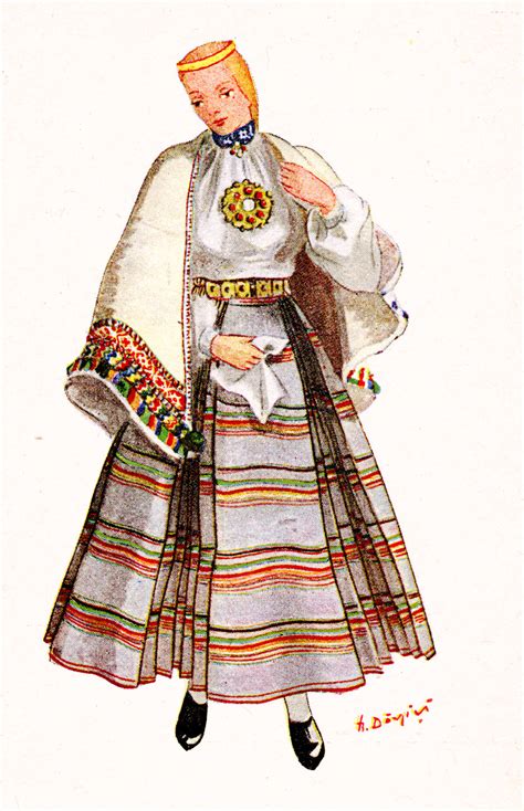 Latvian Folk Costumes