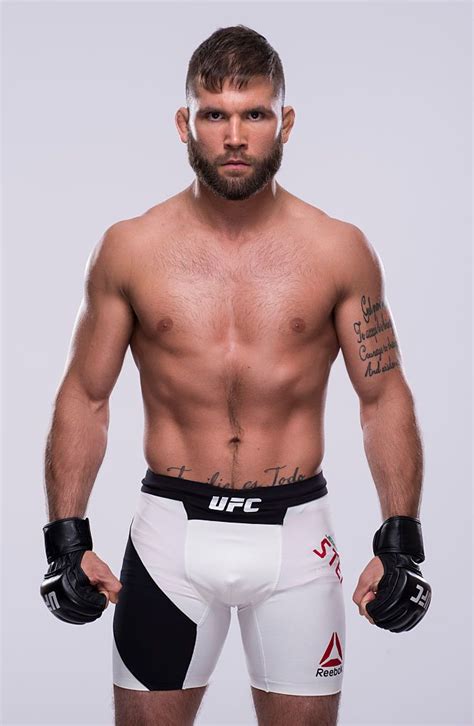 Jeremy Stephens poses for a portrait during a UFC photo session ...