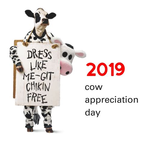 Chick-fil-A Cow Appreciation Day 2019: July 9th :: Southern Savers