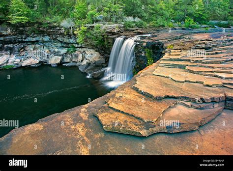 Little River Falls in Little River Canyon National Preserve Alabama Stock Photo - Alamy