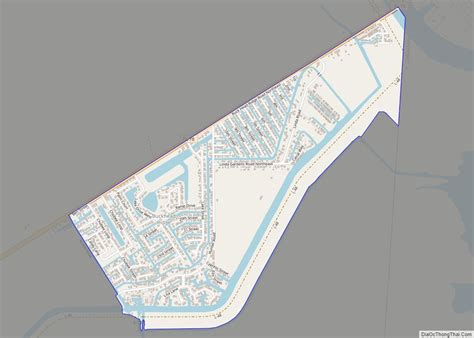 Map of Buckhead Ridge CDP